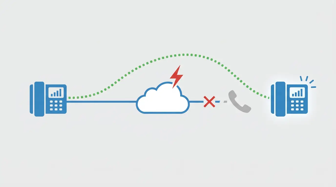 IP telephony disaster recovery using cloud VoIP, failover, and redundant communication systems to ensure business continuity